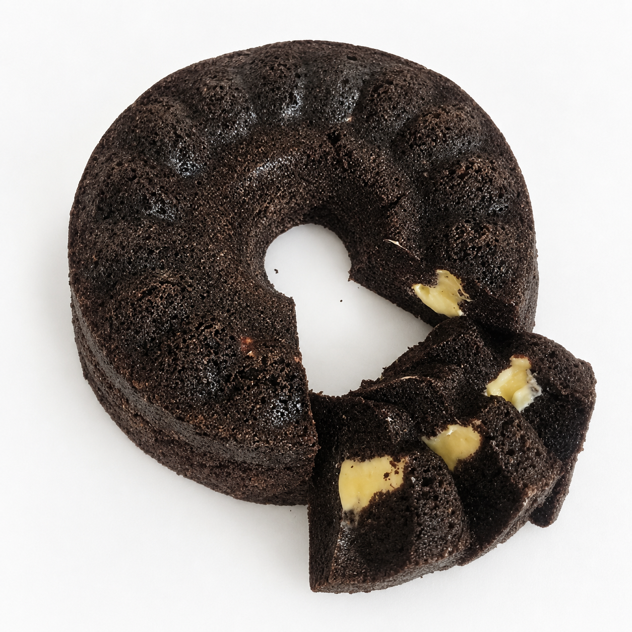 Bolu Ketan Hitam Keju Lumer